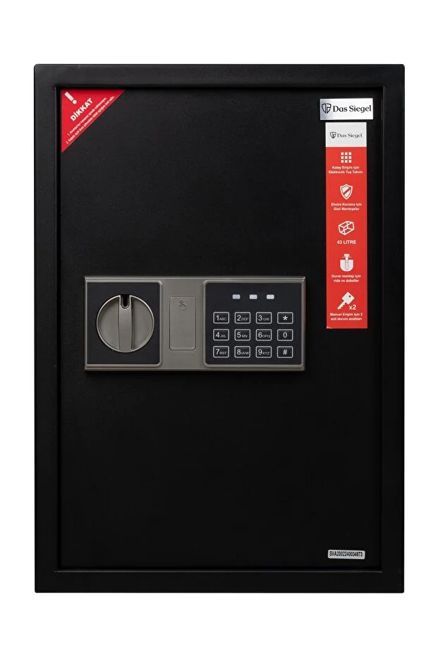 Çelik Elektronik Şifreli Para Kasası Ev-İş-Ofis-Otel 